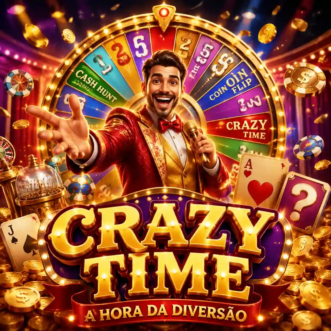 Game show Crazy Time ao vivo